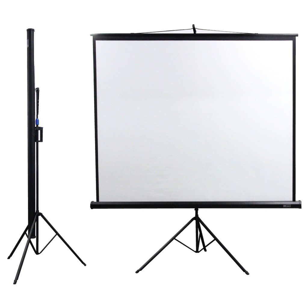 TRIPOD PROJECTOR SCREEN 6' X 6' Shopee Malaysia