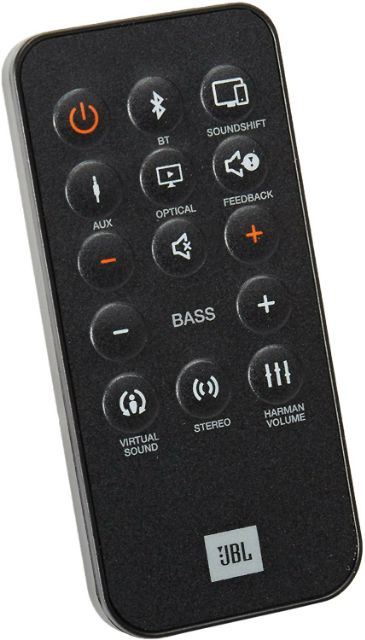 jbl sb250 remote control