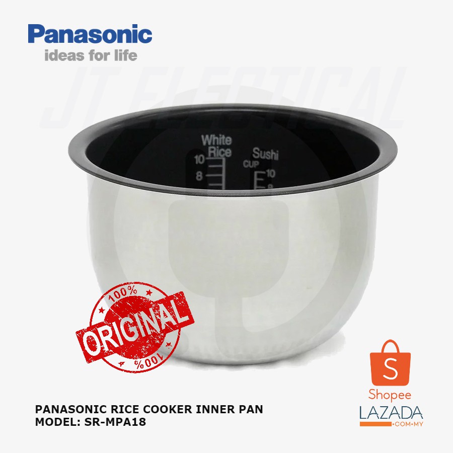 Panasonic SRMPA18 Rice Cooker Inner Pan Shopee Malaysia