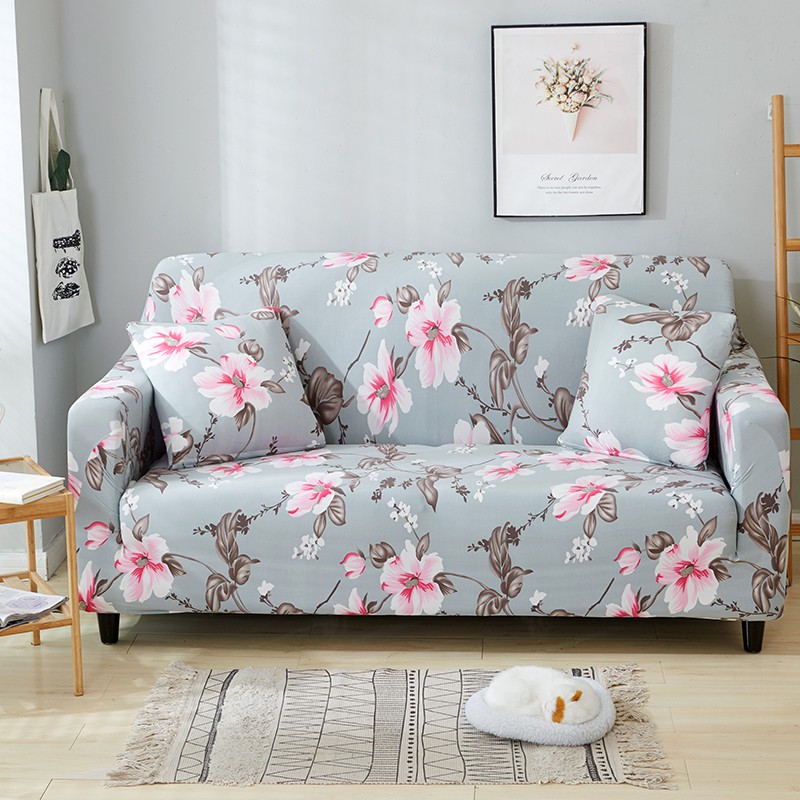 Stretch Floral Sofa Cover 1 2 3 4 Seater Slipcover Couch Cover For