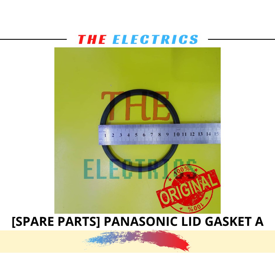 [SPARE PARTS] PANASONIC ORIGINAL MIXER GRINDER MXAC400 / MXAC210S LID A l LID GASKET A (SMALL