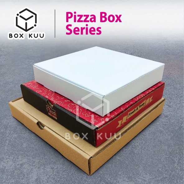 ⭐ READY STOCK ⭐ Printed Pizza Box Food Box Cake Box Kotak Pizza Cetak