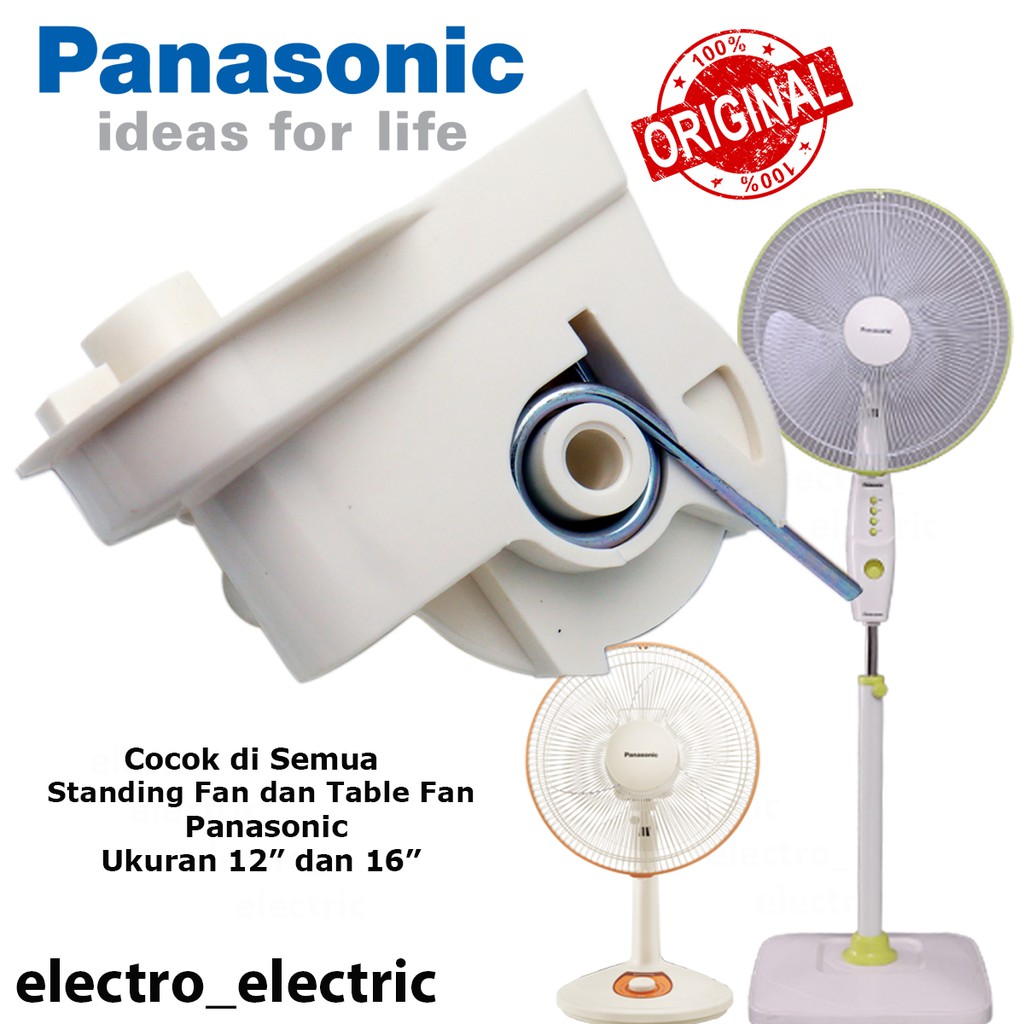 Panasonic Standing Fan Neck and Table Fan Kipas Angin Berdiri Kipas Meja