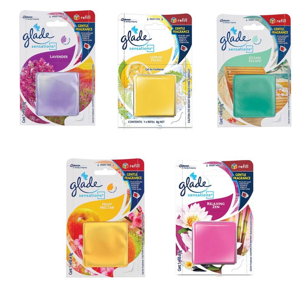 {READY STOCK} GLADE SENSATIONS REFILL (8g) Car Freshener / Glade