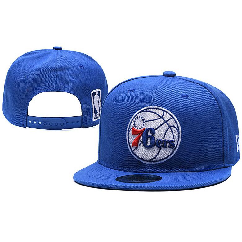 Cheap Philadelphia 76ers Logo Baseball Cap Hat Solid Color Adjustable Shopee Malaysia
