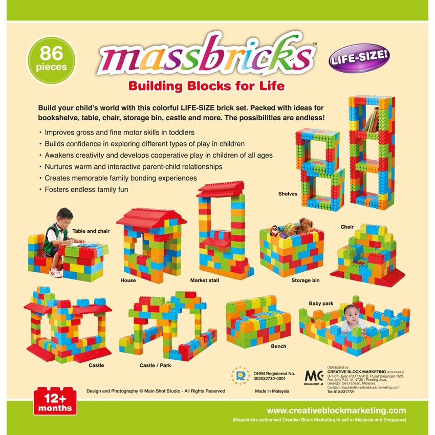 massbricks building blocks