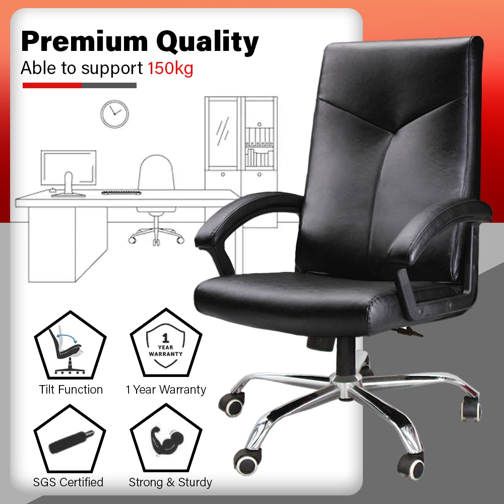 FREE SHIPPING!! PU Leather Office Chair MODEL 262 Executive Director chair