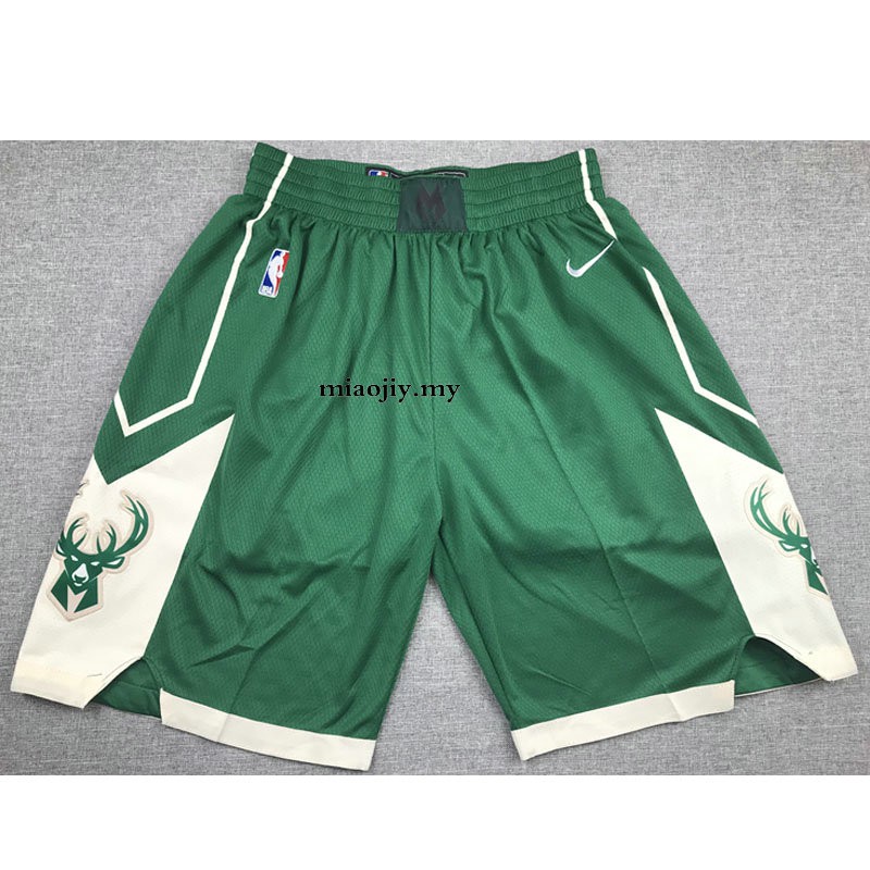 Nba Men S Basketball Jersey Milwaukee Bucks Giannis Antetokounmpo Green Basketball Shorts Shopee Malaysia