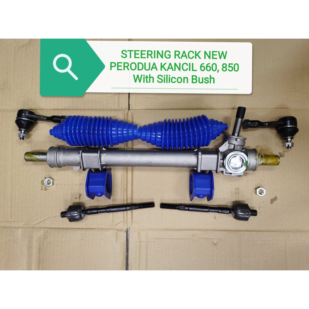 STEERING RACK PERODUA KANCIL 660,850 NEW SET RUBBER & SILICON BUSH