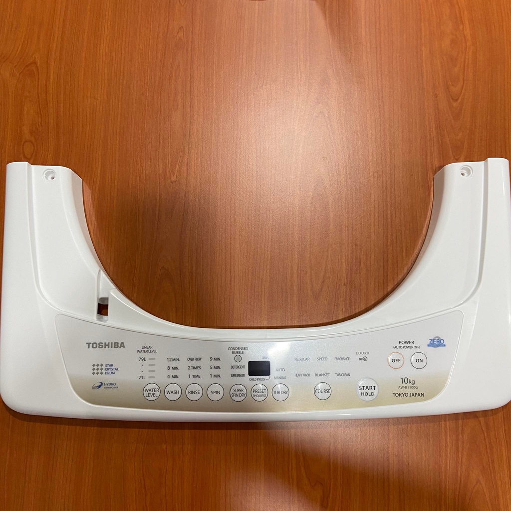 TOSHIBA AWB1000 / B1100GM 100 ORIGINAL WASHING MACHINE CONTROL PANEL