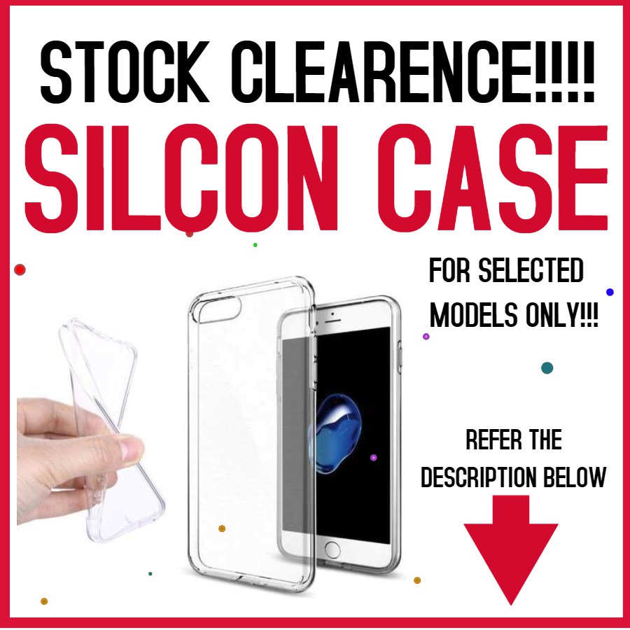 SILICON CASE -STOCK CLEARENCE