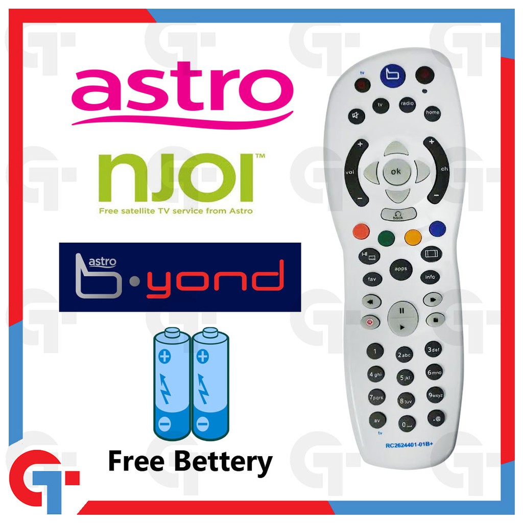 Astro Njoi Remote Control (white) | Shopee Malaysia