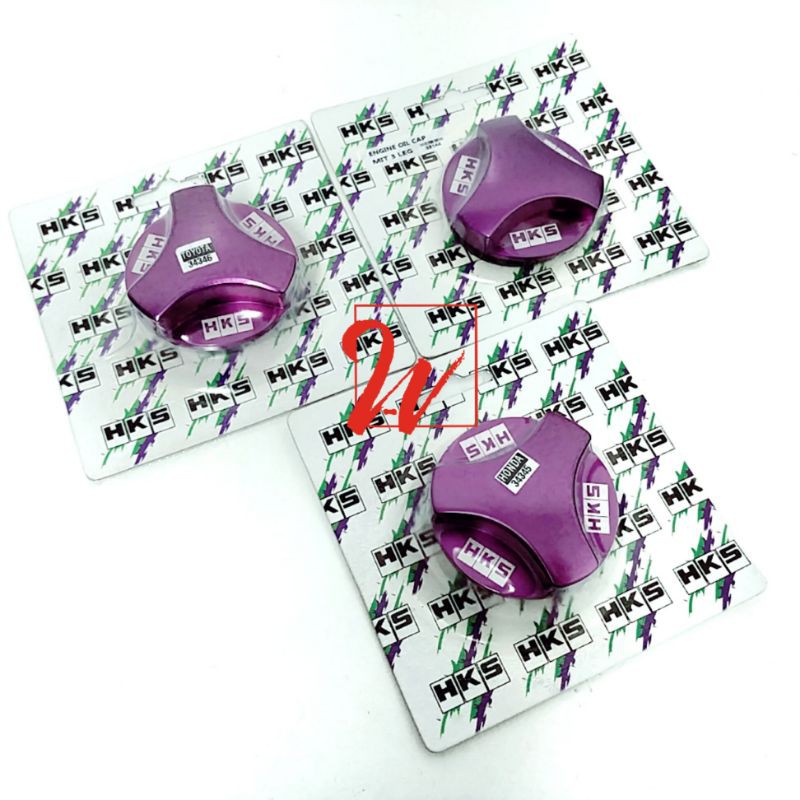 HKS Engine Oil Cap Purple Colour for Toyota / Mitsubishi Proton / Honda