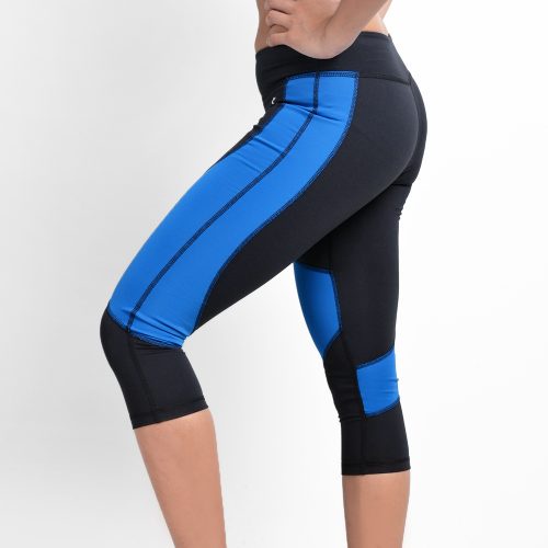 ViQ Training Cropped Pants - Yoga Fitness Sport Pants with Stretch Compression