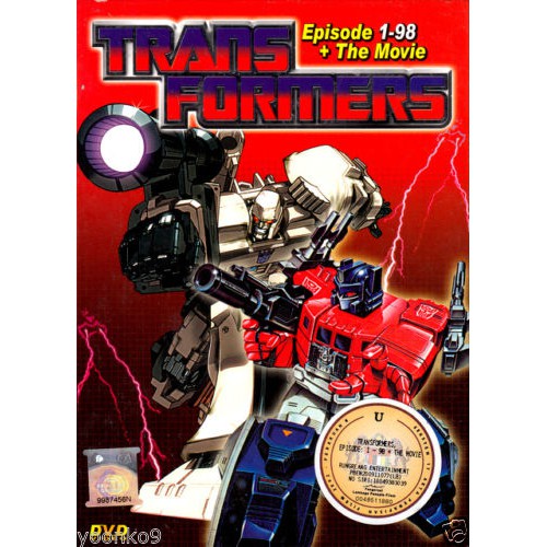 transformers season 1 dvd