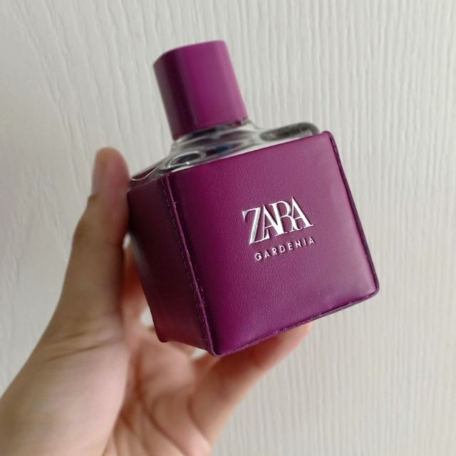 zara leather collection perfume gardenia
