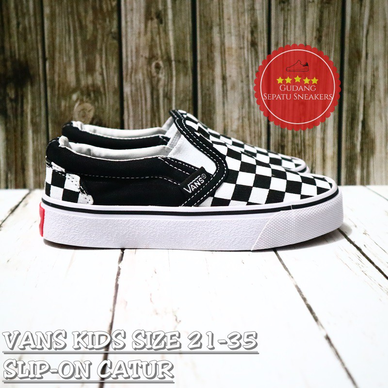 vans slip on checkerboard ori