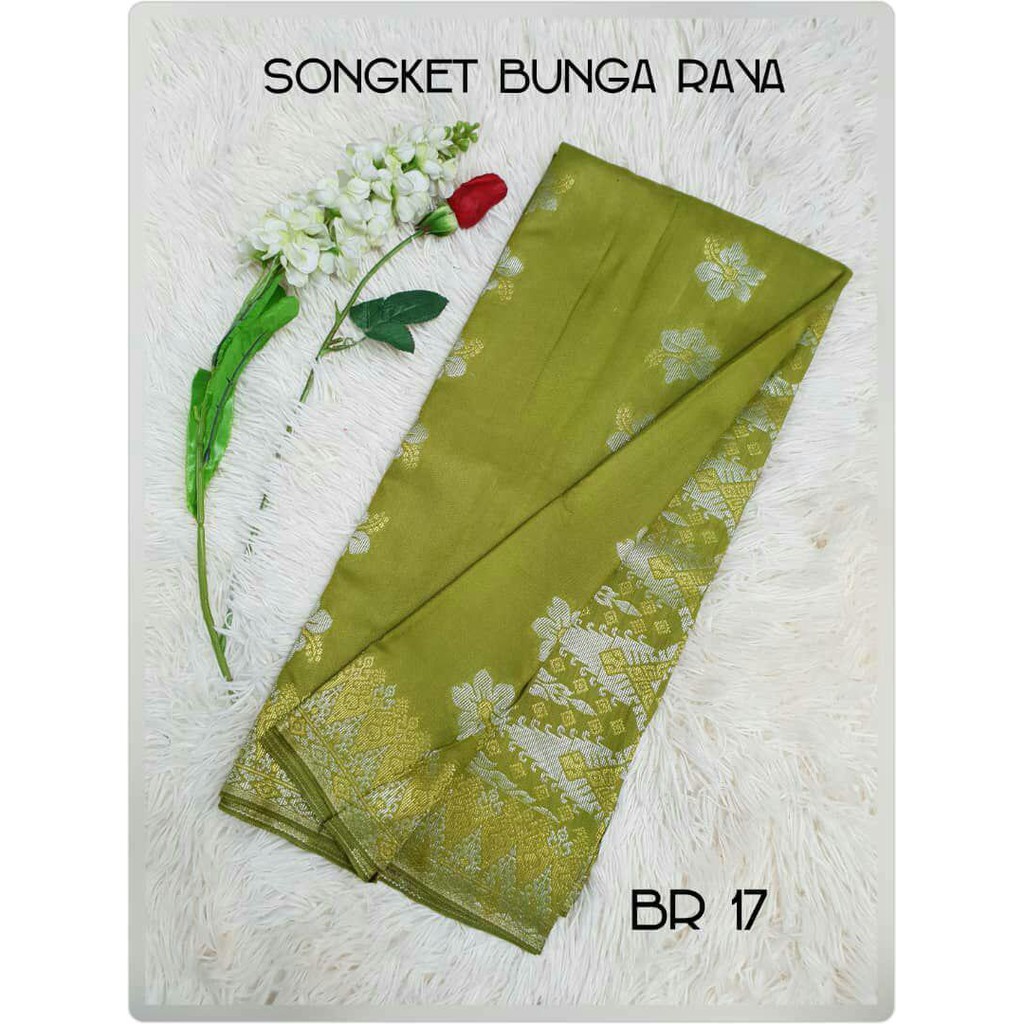 SONGKET TENUN BUNGA RAYA EXCLUSIVE | Shopee Malaysia