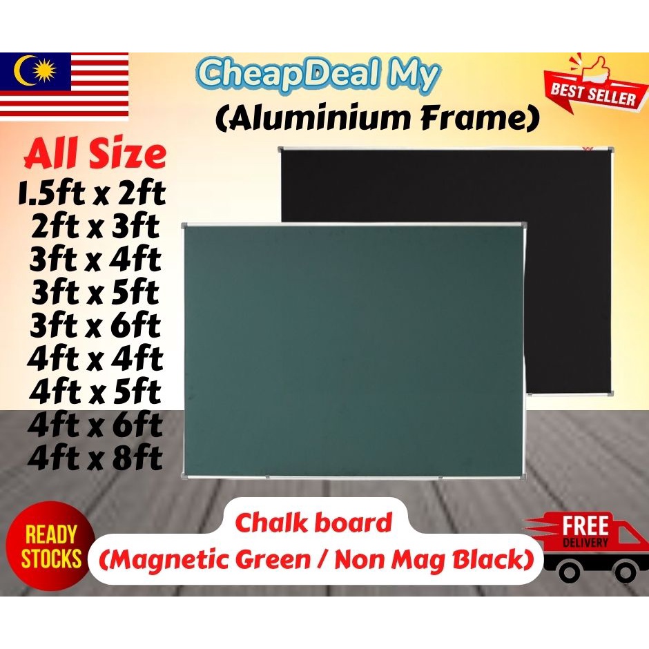 All Size chalk board green board / Non black board 1