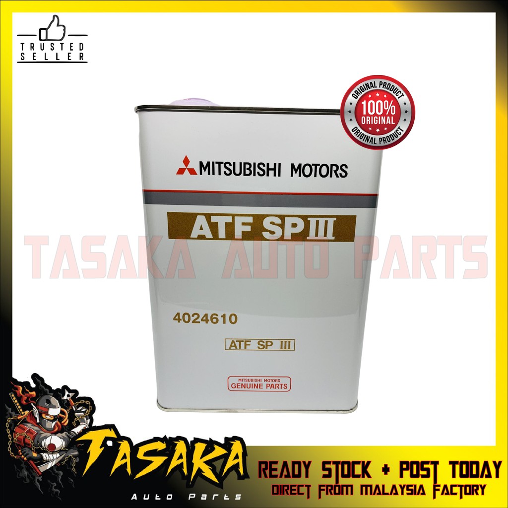 Original MITSUBISHI DIAQUEEN ATF SP 3 GENUINE ATF OIL (4 Litres ...