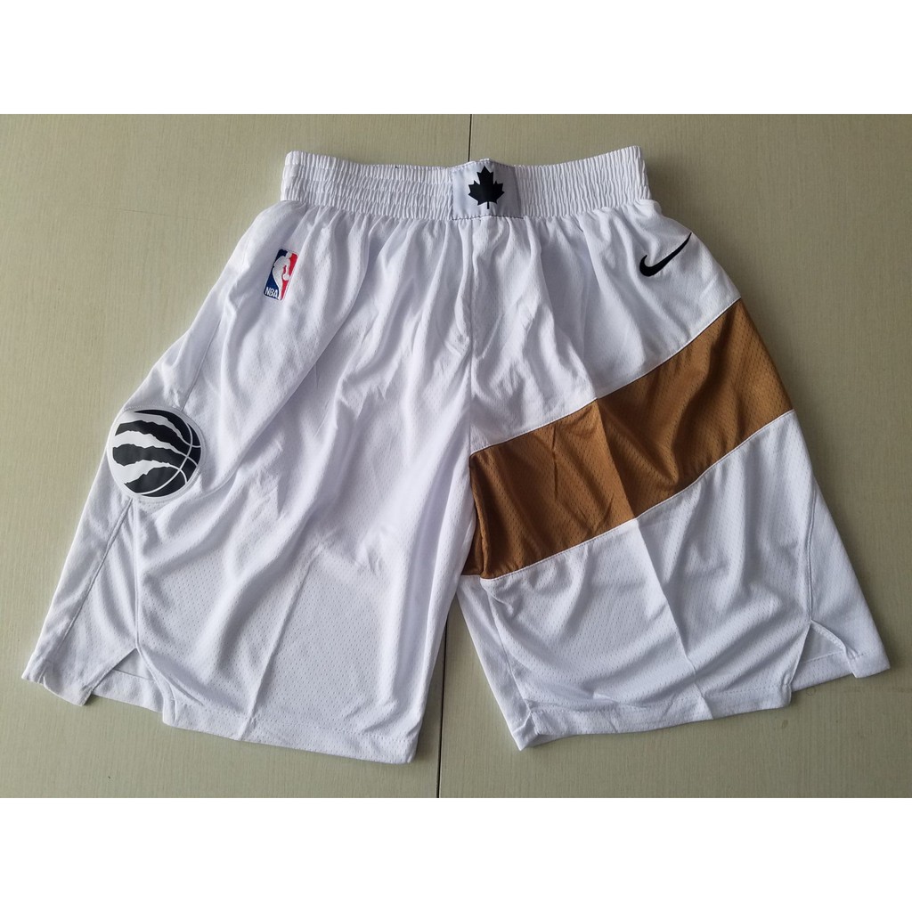 raptors shorts white