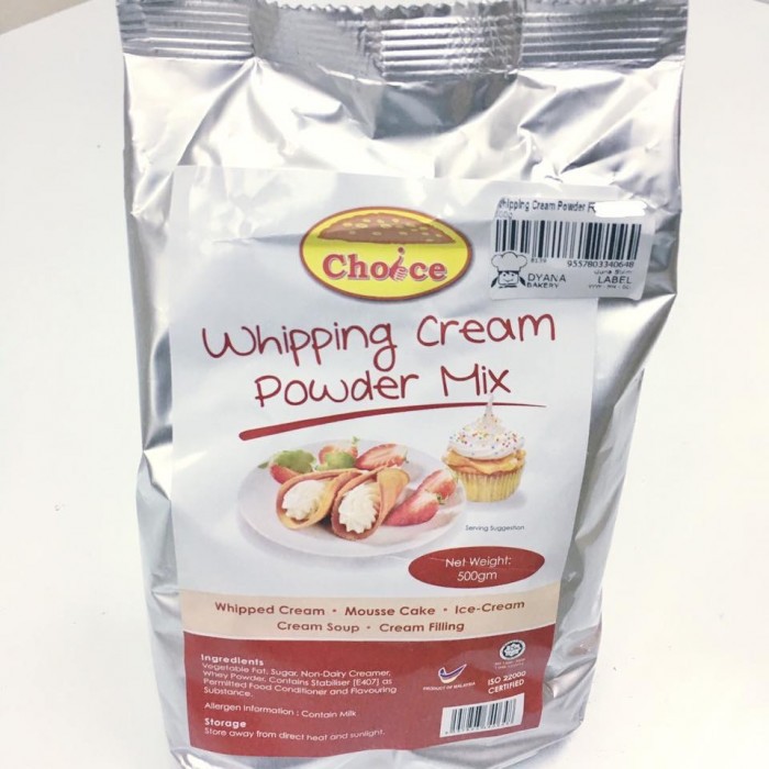 Whipping Cream (Powder) Mix 500G  Shopee Malaysia