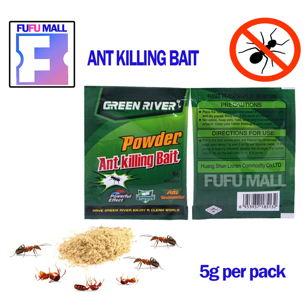 GREEN RIVER POWDER ANT KILLING BAIT 5G PER PACK Shopee Malaysia