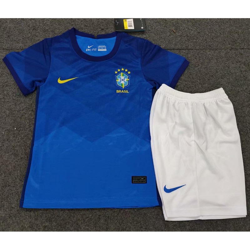 blue brazil jersey