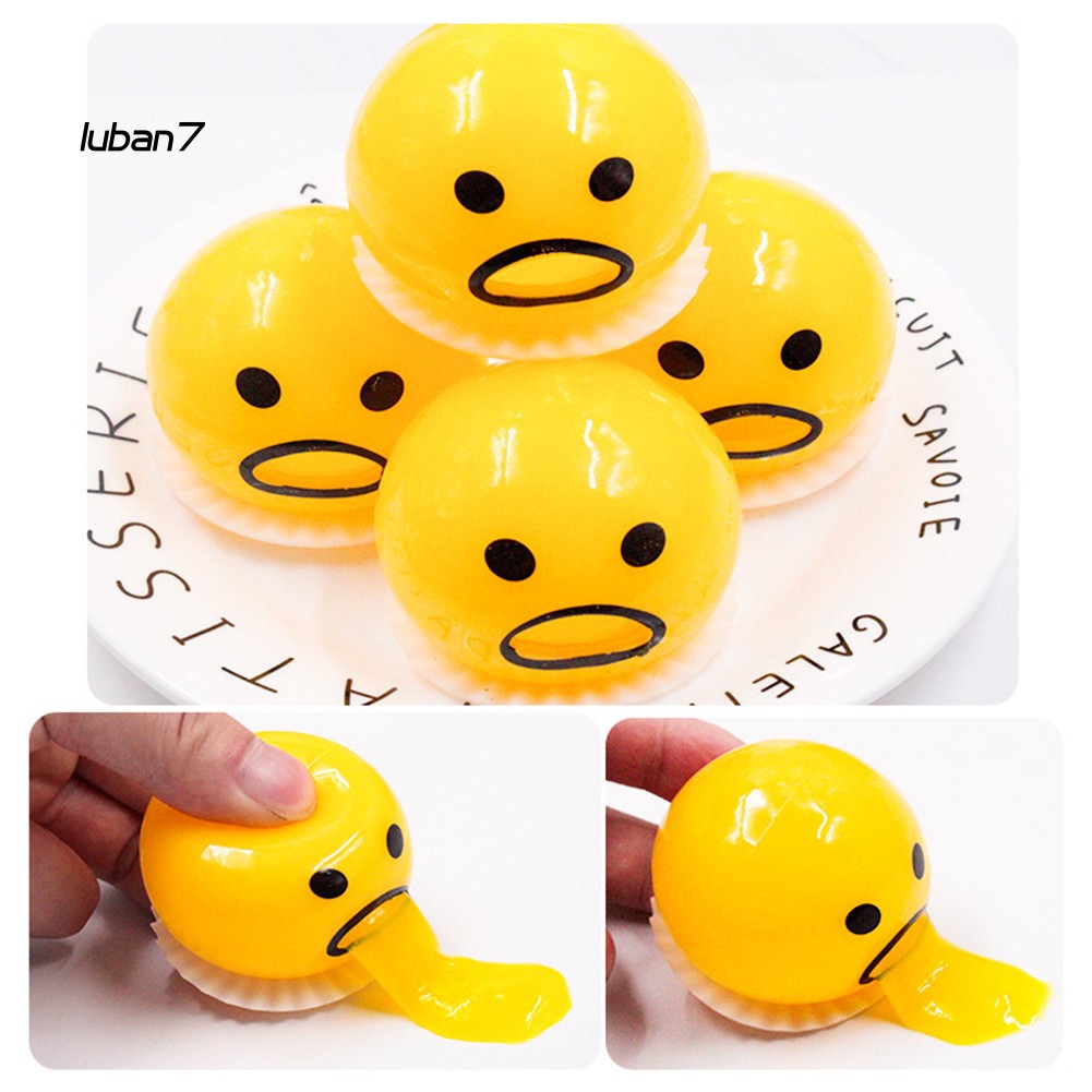 gudetama squeeze toy