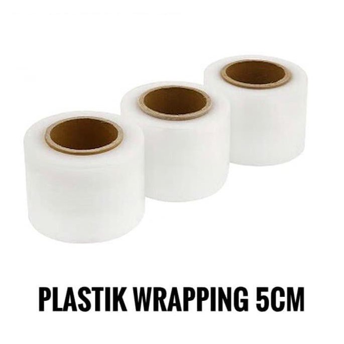 Plastic WRAPPING 5CM X 250M Plastic PACKING STRETCH FILM 5CM Shopee