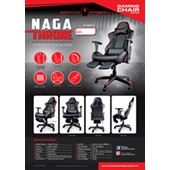 GAMING FREAK GF-GCNT16 NAGA THRONE PROFESSIONAL GAMING CHAIR (free mystery gift)