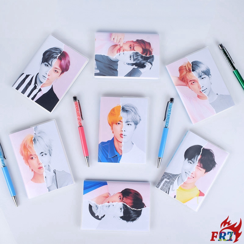 K Pop Bts 1pc Bangtan Boys Notebook Album Cover Note Book Diary Shopee Malaysia