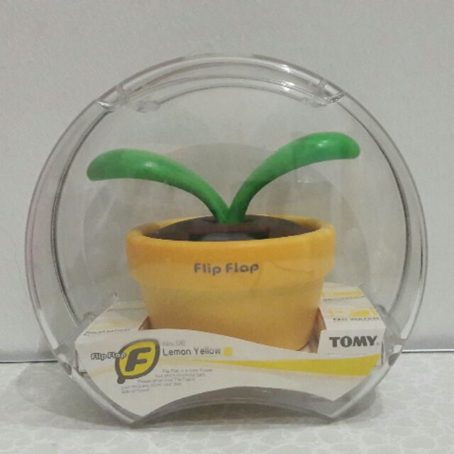 Original TOMY Flip Flap Lemon Yellow 