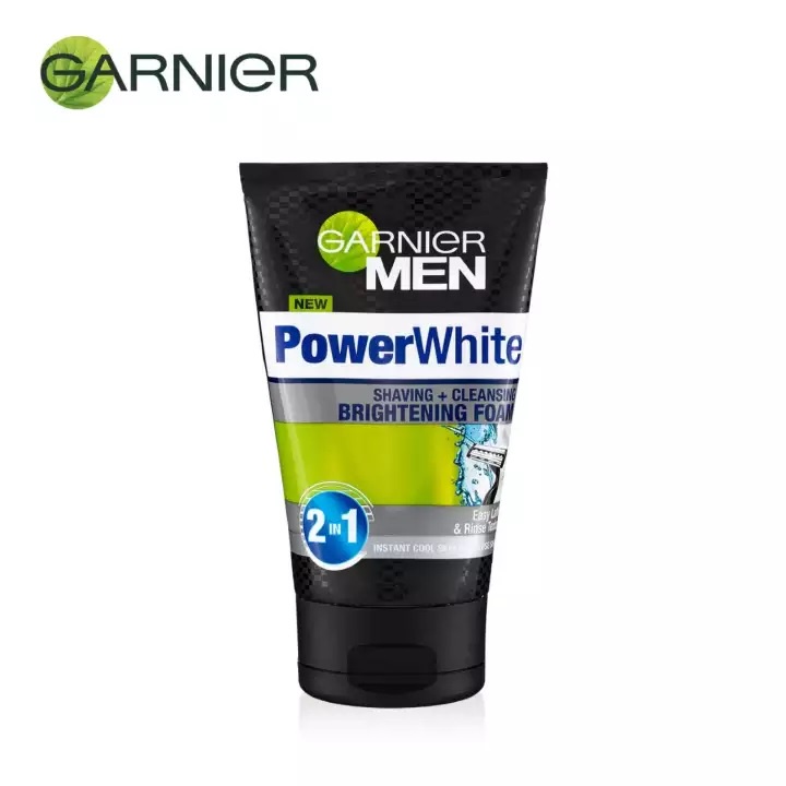Garnier Men White Brightening Shaving Face Wash 100ml