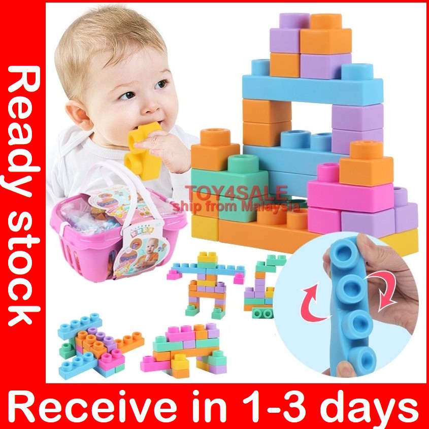 rubber building blocks for toddlers