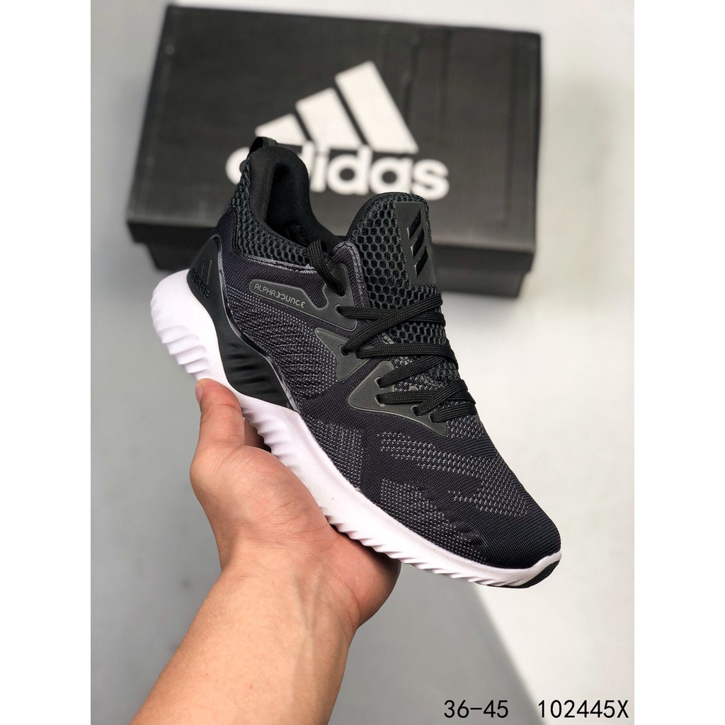 AlphaBounce Black white Shoes and women's shoes | Malaysia