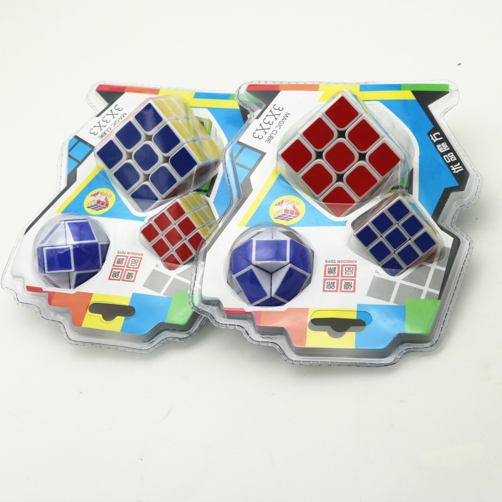 解压小玩具Third-order Rubik's Cube children's educational toys 
