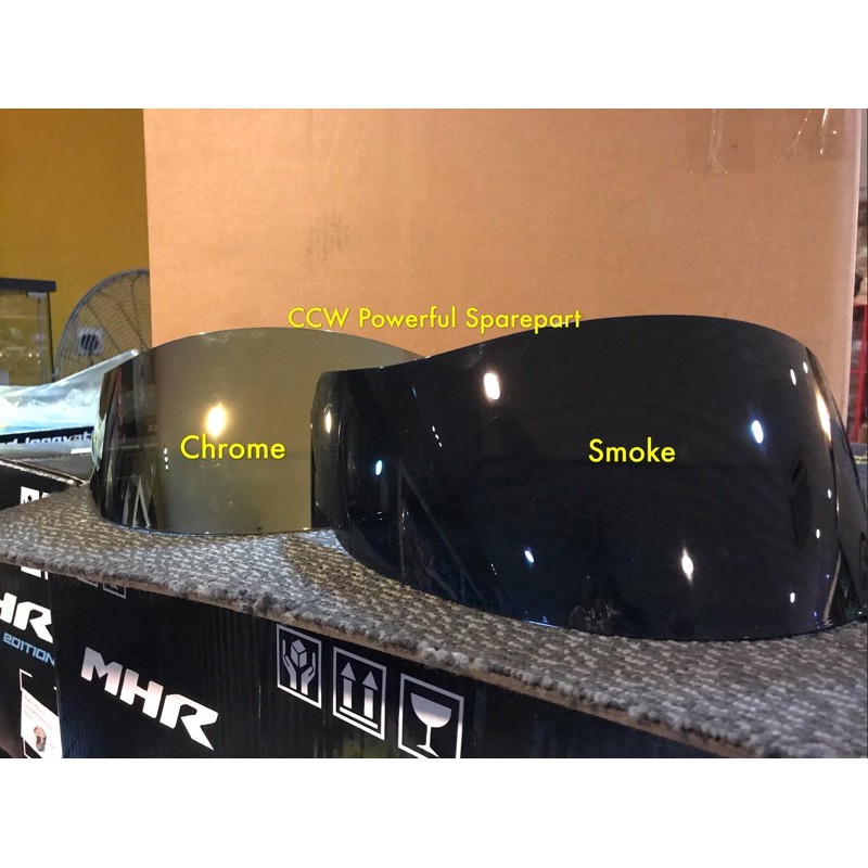 AGV Visor K3 & K3 SV Smoke Chrome Visor From AGV Shopee Malaysia
