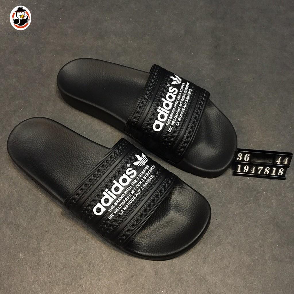 adidas 3 stripes slippers