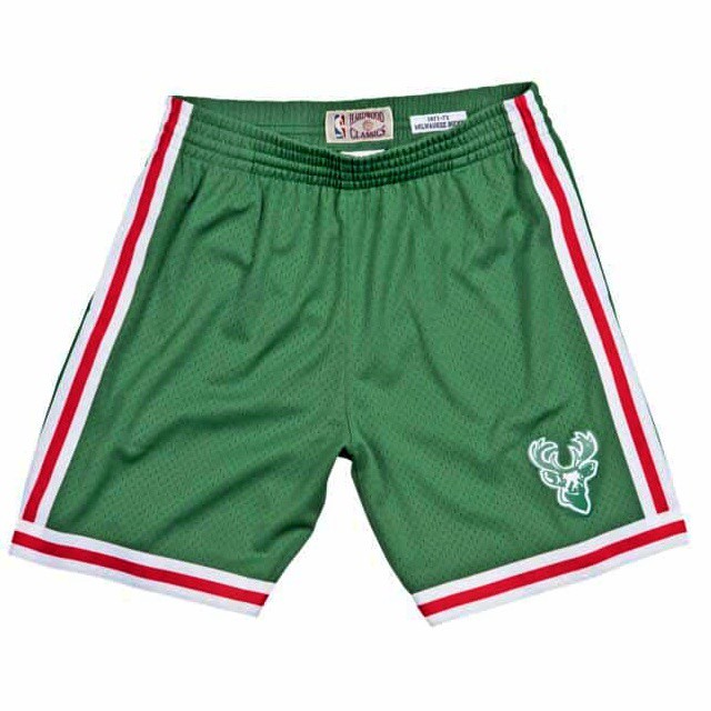 bucks nba shorts