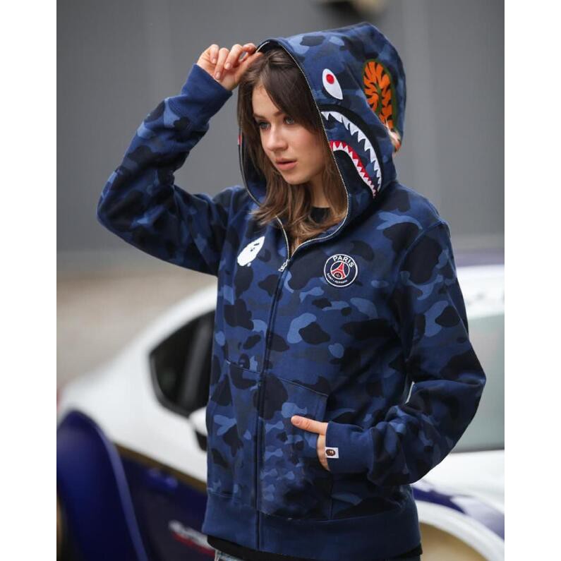 psg bape jacket