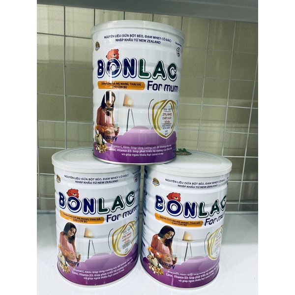 Bonlac For Mum Pregnancy Milk 900g - Natural vaccine dose For babies