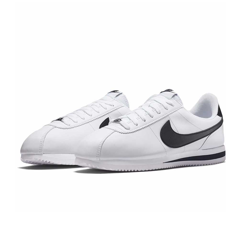 nike cortez small logo