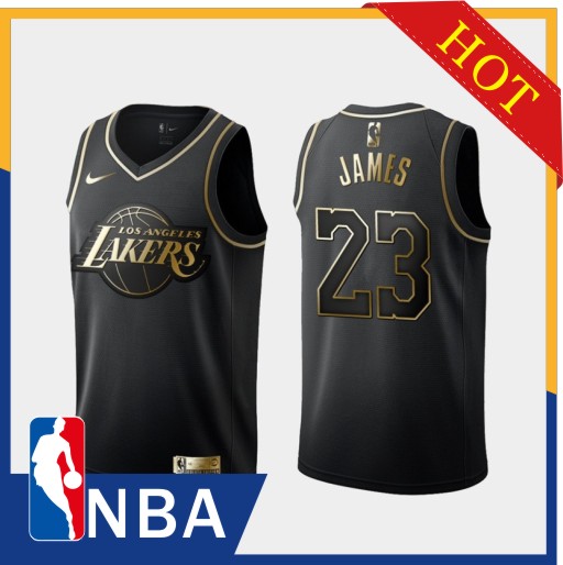 lakers new jersey black