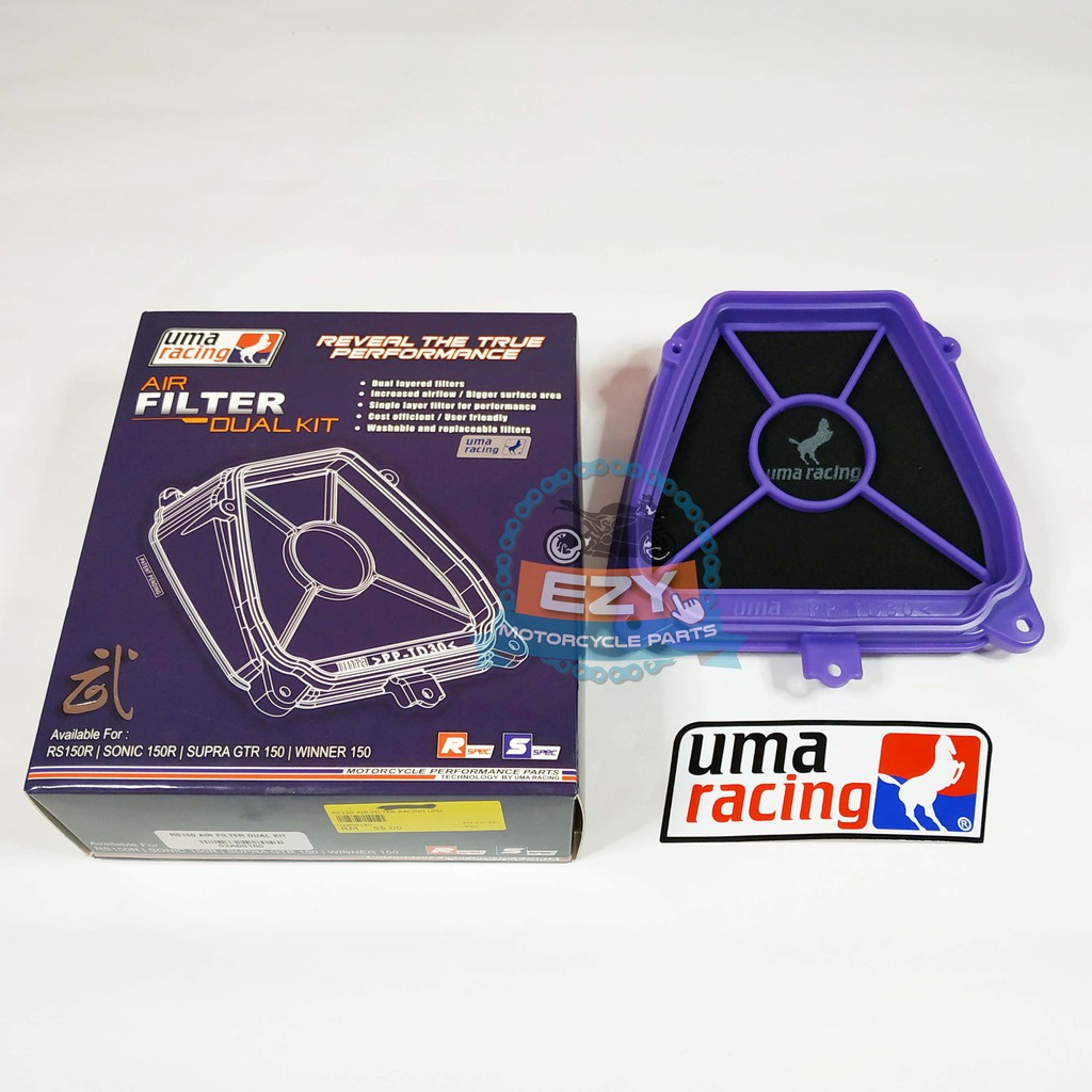 Yamaha LC135 & Y15ZR & Honda RS150 Air Filter Uma Racing Shopee Malaysia