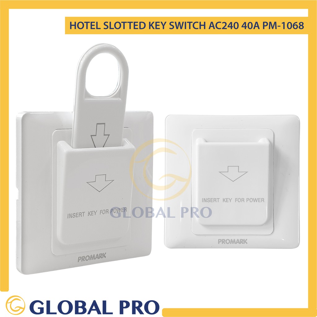 hotel key card power switch