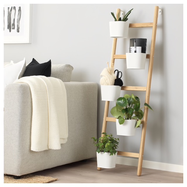  IKEA  SATSUMAS Plant Stand with pot  Rak  Pasu Bunga Shopee 