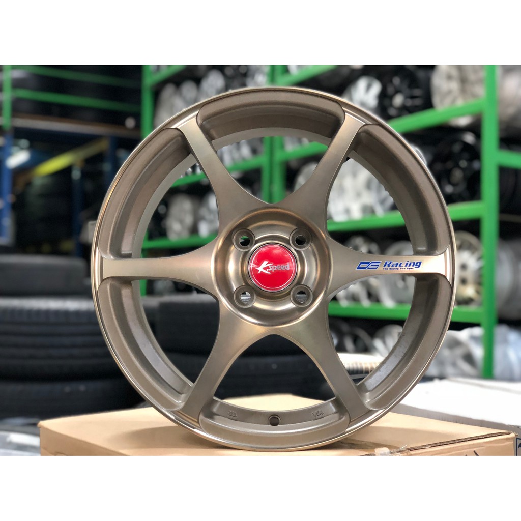 16 K Speed Dg Racing Rim Saga Axia Wira Myvi Alza Shopee Malaysia