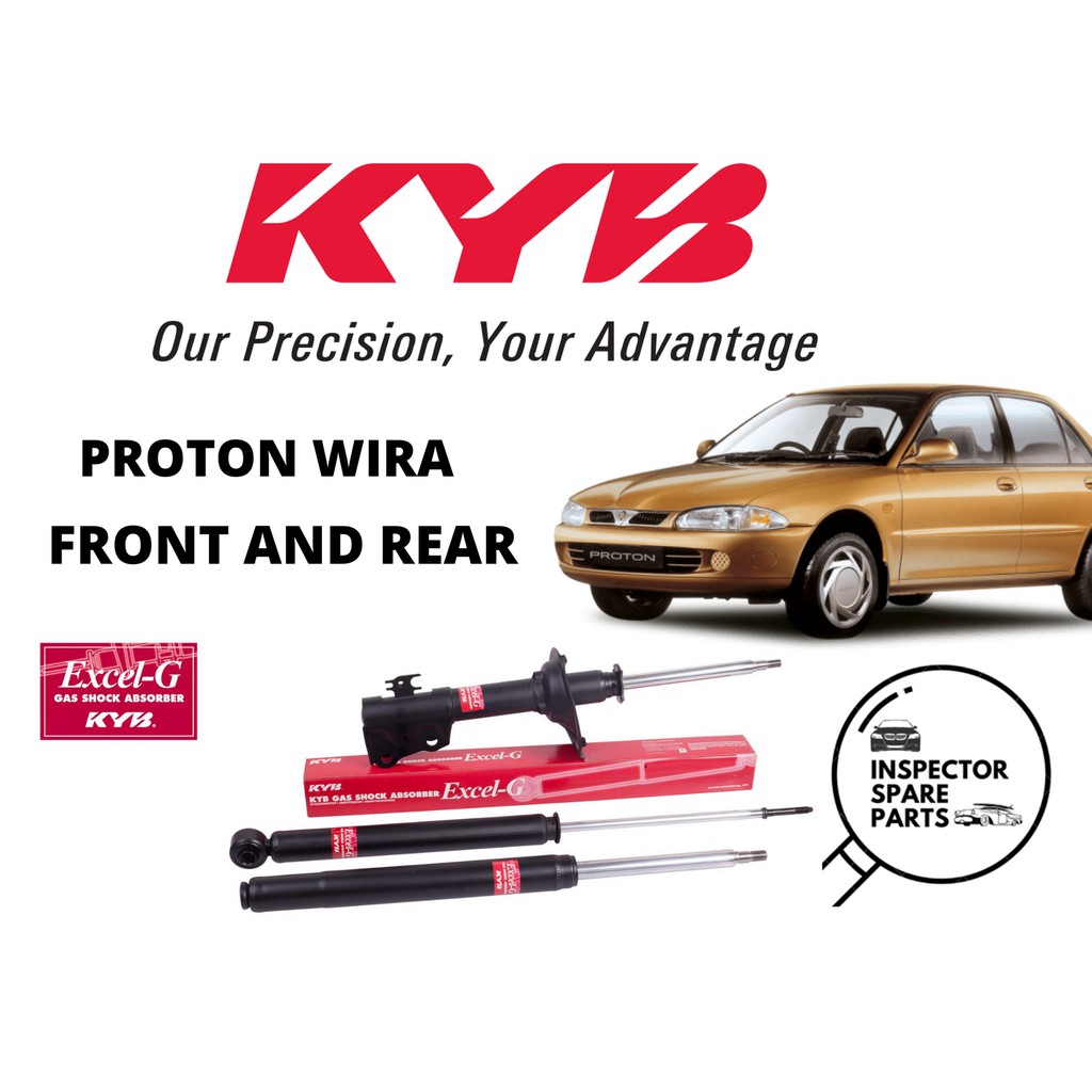 100 Kayaba Kyb Proton Wira 1 3 1 5 Front And Rear Absorber Shopee Malaysia