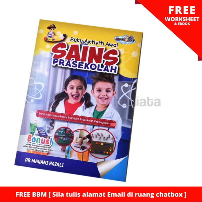 BUKU AKTIVITI AWAL SAINS PRASEKOLAH | Shopee Malaysia